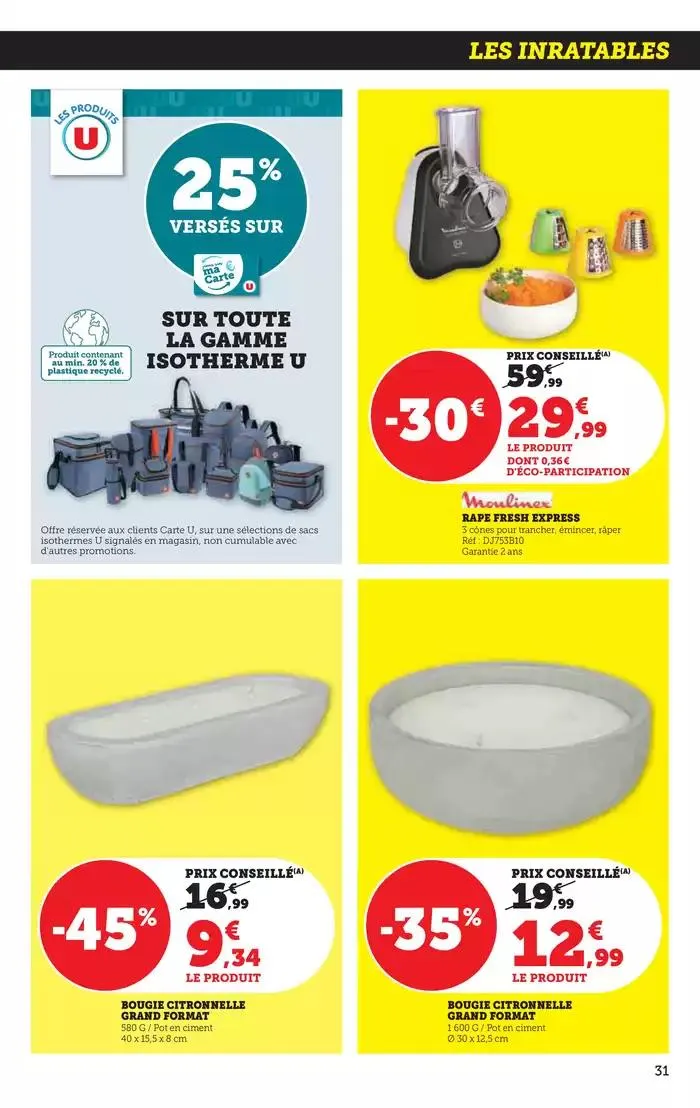 Catalogue SUPER U du 29 avril au 11 mai 2025 - Catalogue page 31