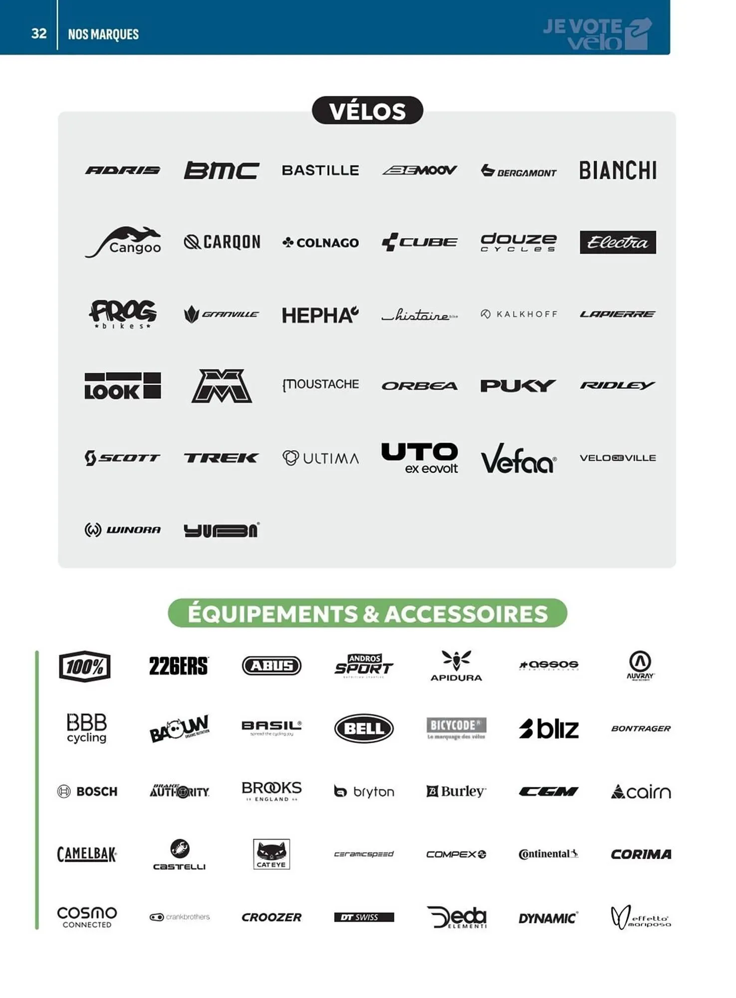 Catalogue Culture Vélo du 19 décembre au 31 décembre 2026 - Catalogue page 32