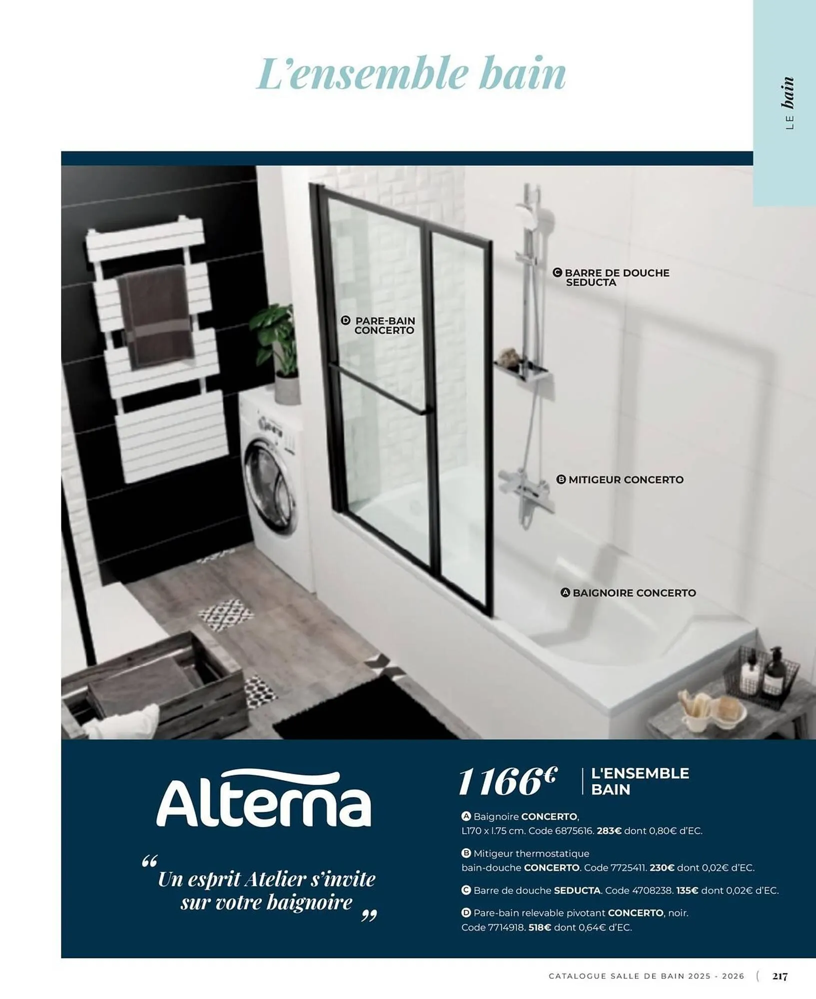 Catalogue Cedeo du 3 juin au 31 décembre 2025 - Catalogue page 217