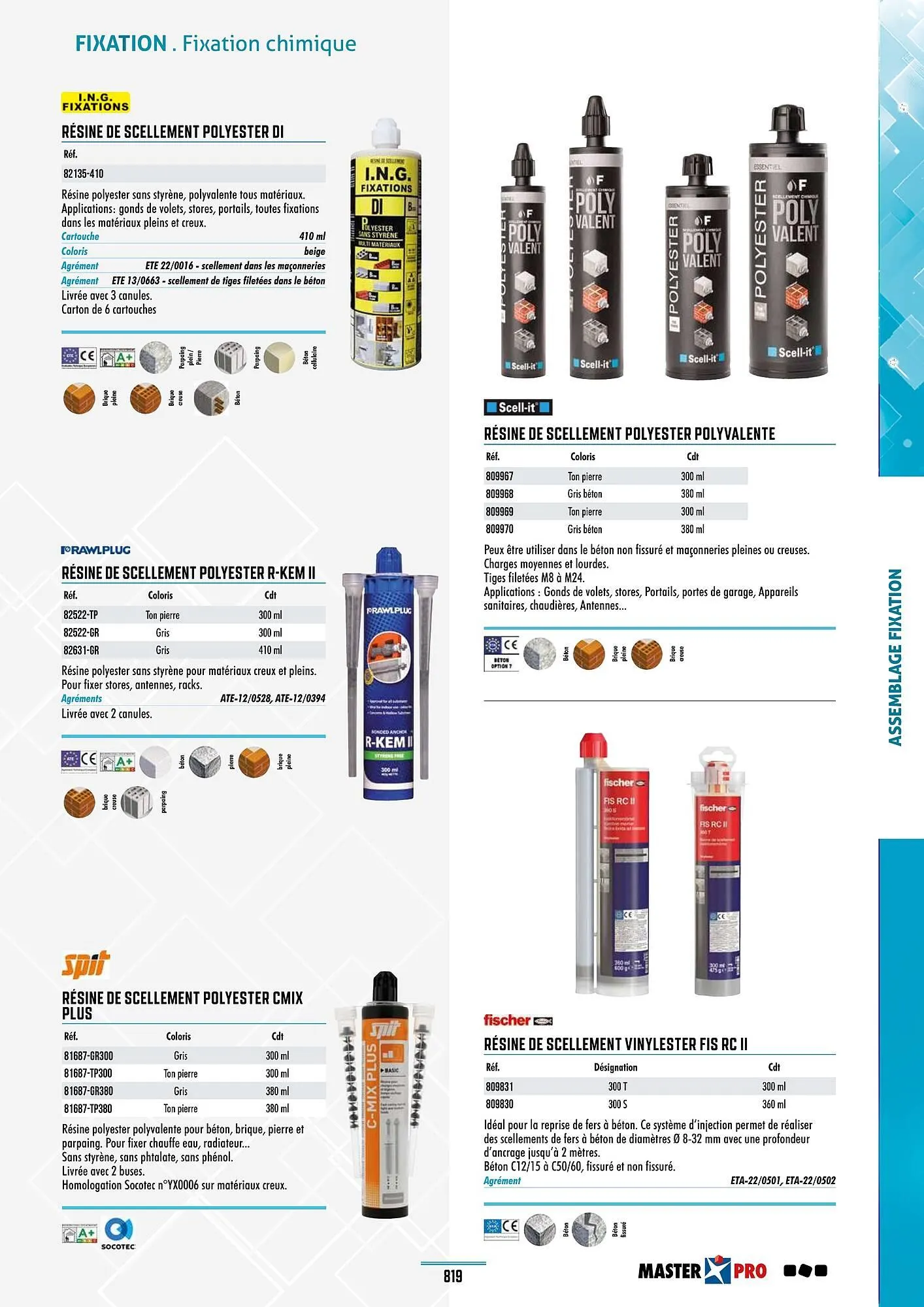 Catalogue Master Pro du 28 janvier au 30 décembre 2028 - Catalogue page 823