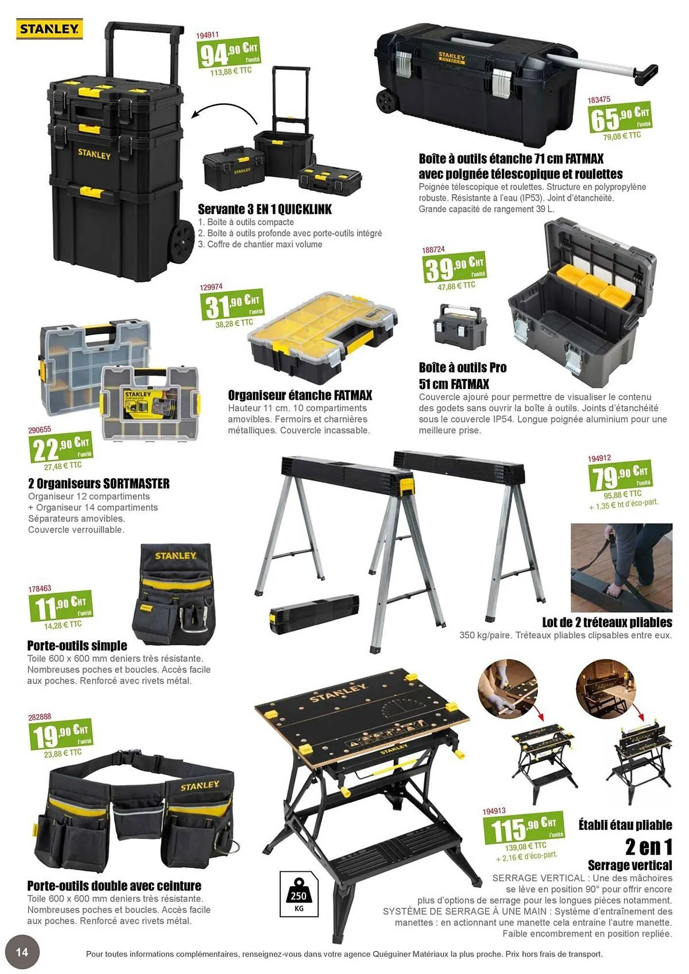 Catalogue Quéguiner du 1 juillet au 30 août 2025 - Catalogue page 14