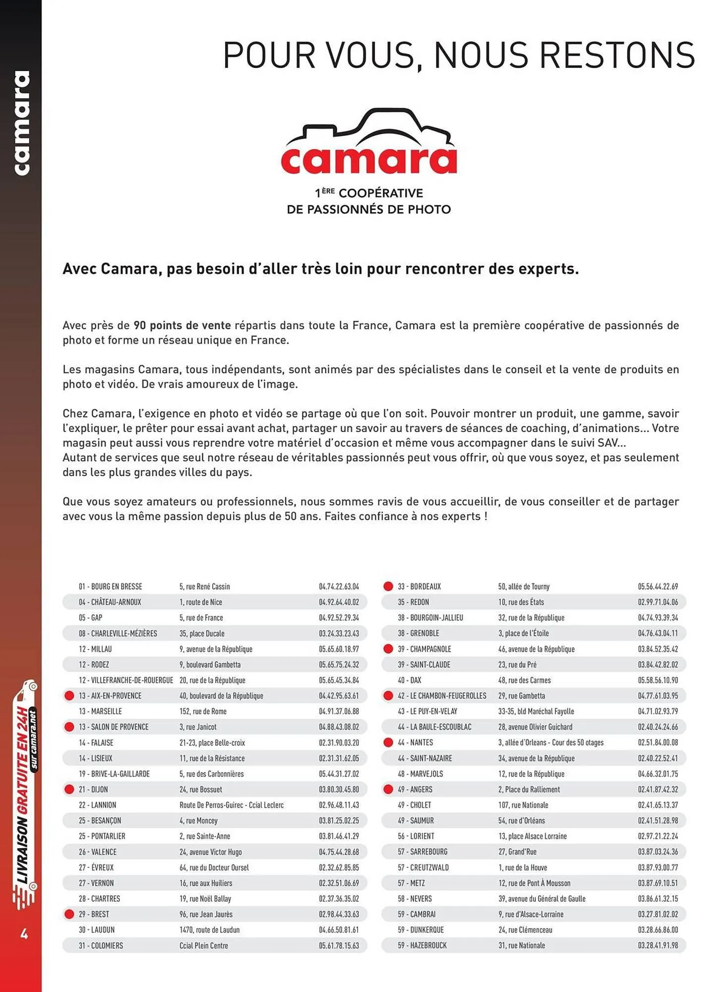 Catalogue Camara du 2 juillet au 31 décembre 2025 - Catalogue page 4