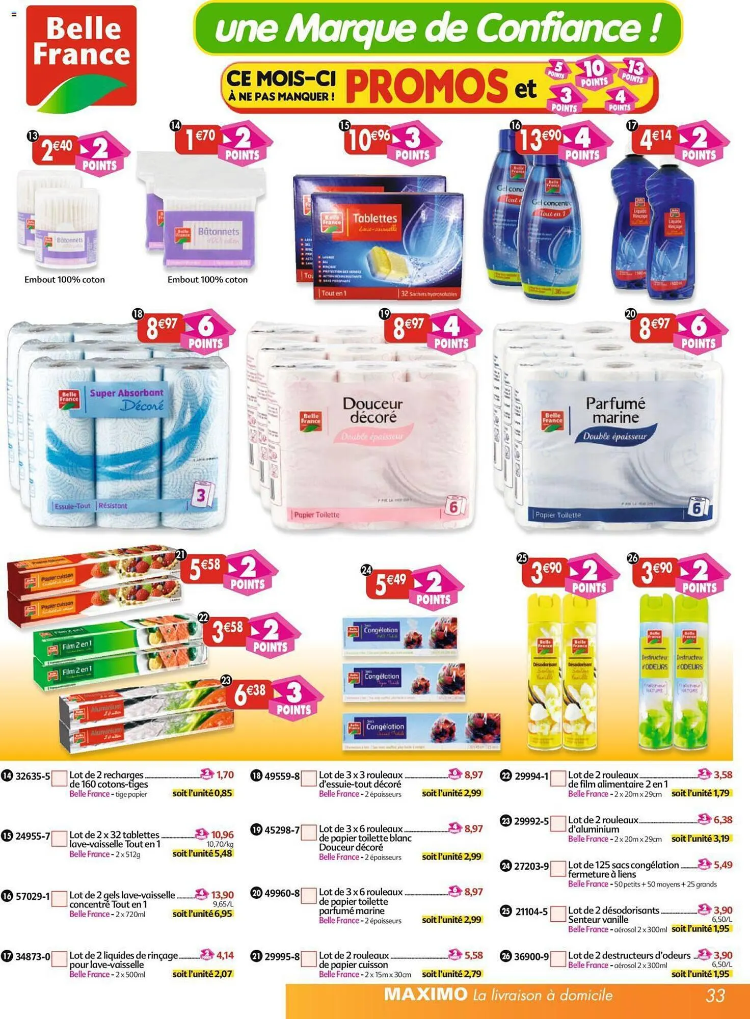 Catalogue Maximo du 19 janvier au 25 février 2024 - Catalogue page 33