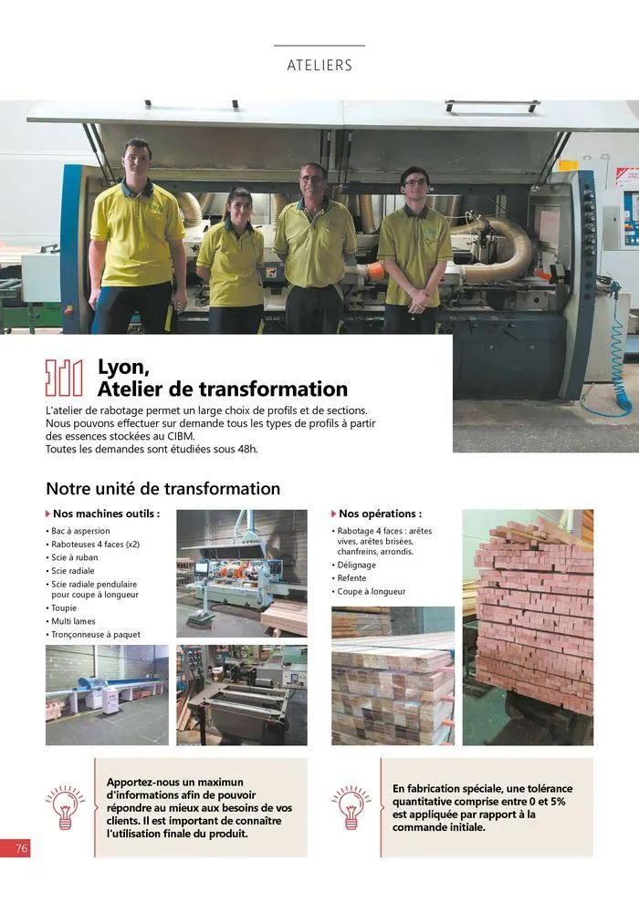 Guide construction bois 2024/2025 du 23 août au 31 décembre 2025 - Catalogue page 76