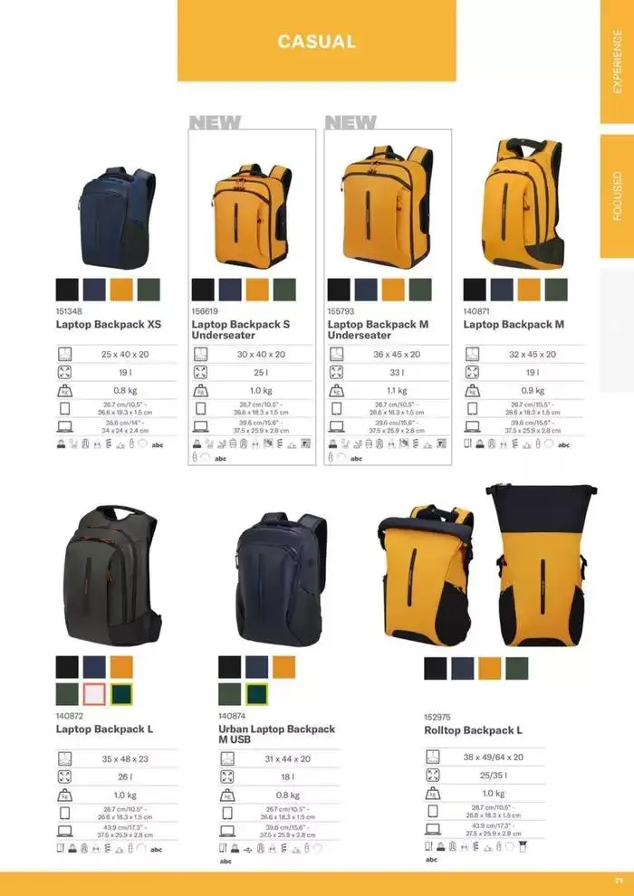 Samsonite Product catalogue 2025 du 23 décembre au 31 décembre 2025 - Catalogue page 158