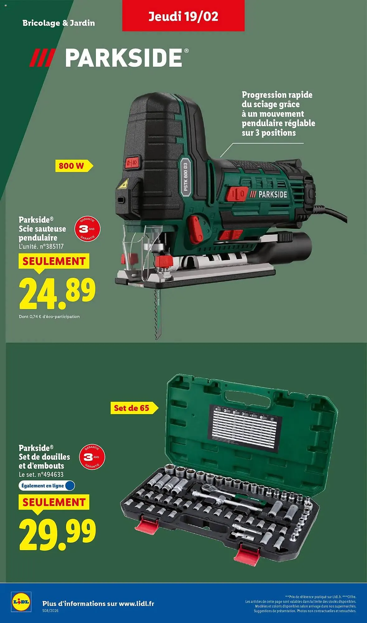 Catalogue Lidl du 16 février au 19 février 2026 - Catalogue page 32