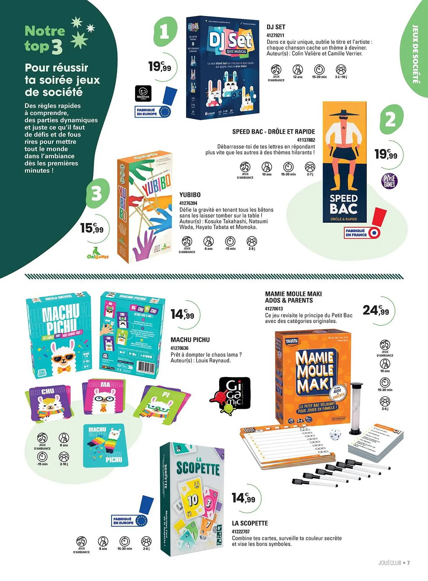 Catalogue JouéClub du 1 avril au 30 juin 2026 - Catalogue page 7