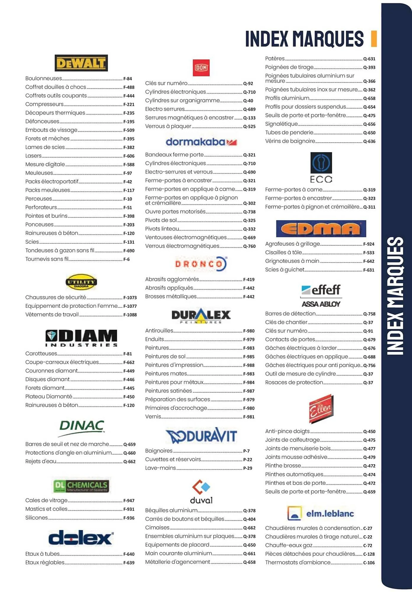 Catalogue Au Forum du Bâtiment du 4 mai au 30 septembre 2023 - Catalogue page 53