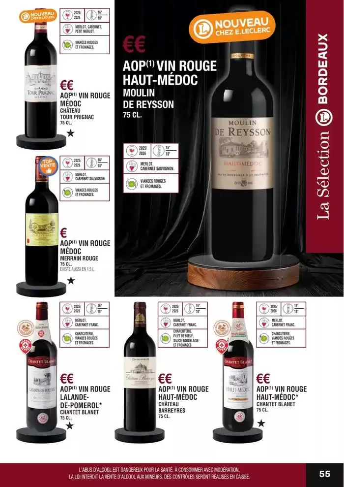 GUIDE DES VINS 2025 2026 du 27 février au 31 janvier 2027 - Catalogue page 55