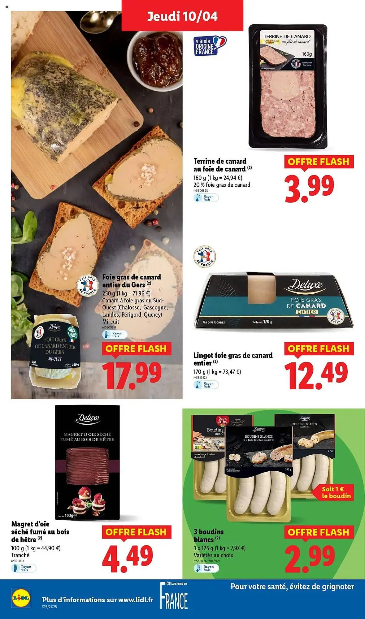Catalogue Lidl du 10 avril au 16 avril 2025 - Catalogue page 20