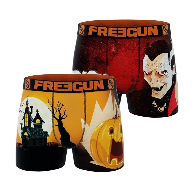 Lot de 2 boxers garçon Freegun Halloween