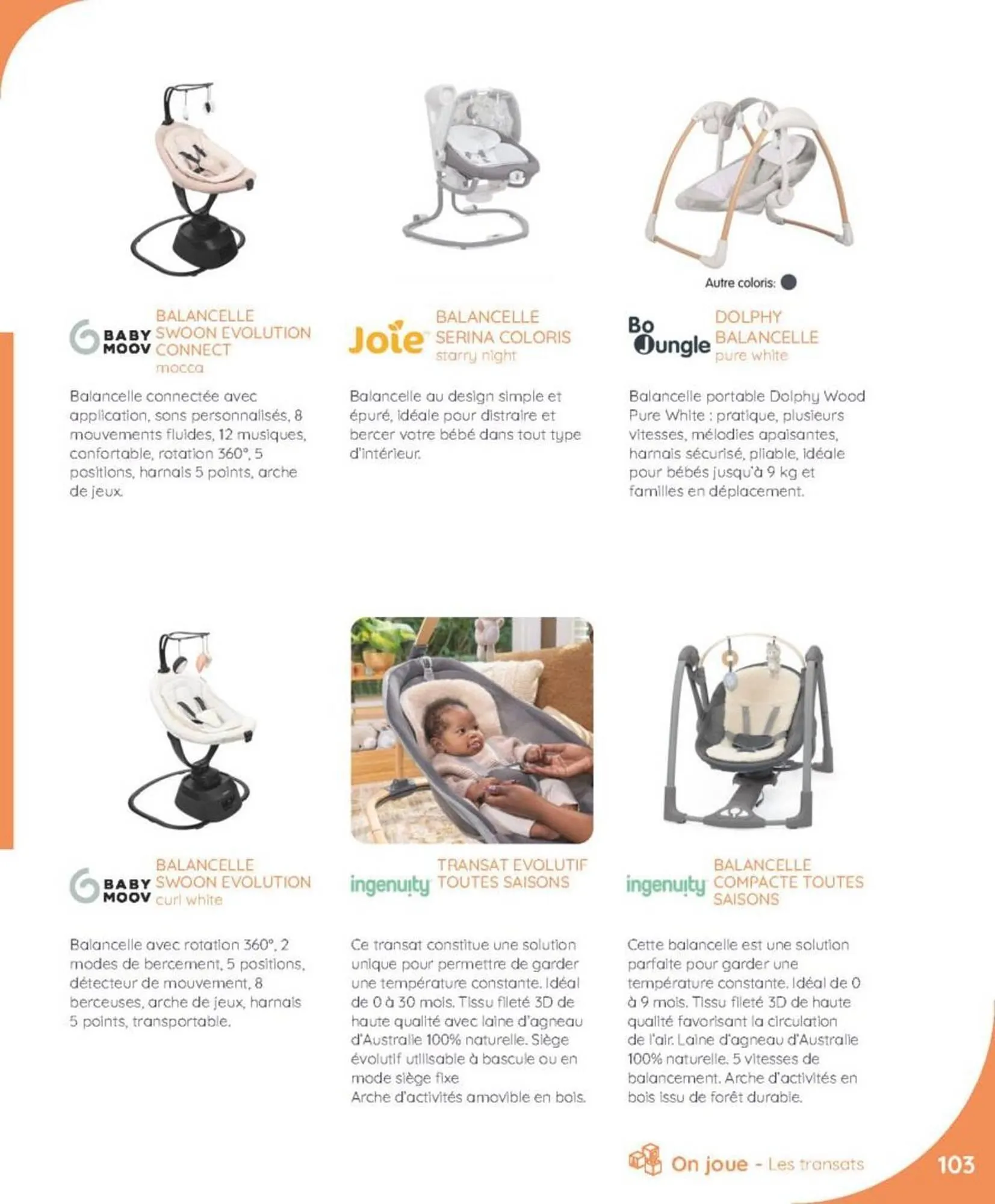 Catalogue autour de bébé du 18 juin au 1 novembre 2025 - Catalogue page 105
