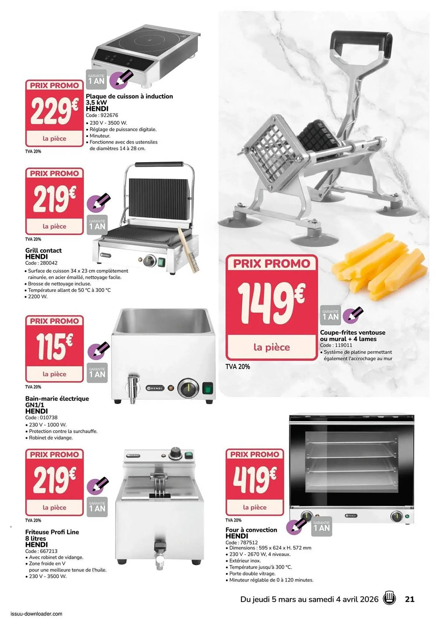 Catalogue Promocash du 17 mars au 4 avril 2026 - Catalogue page 21