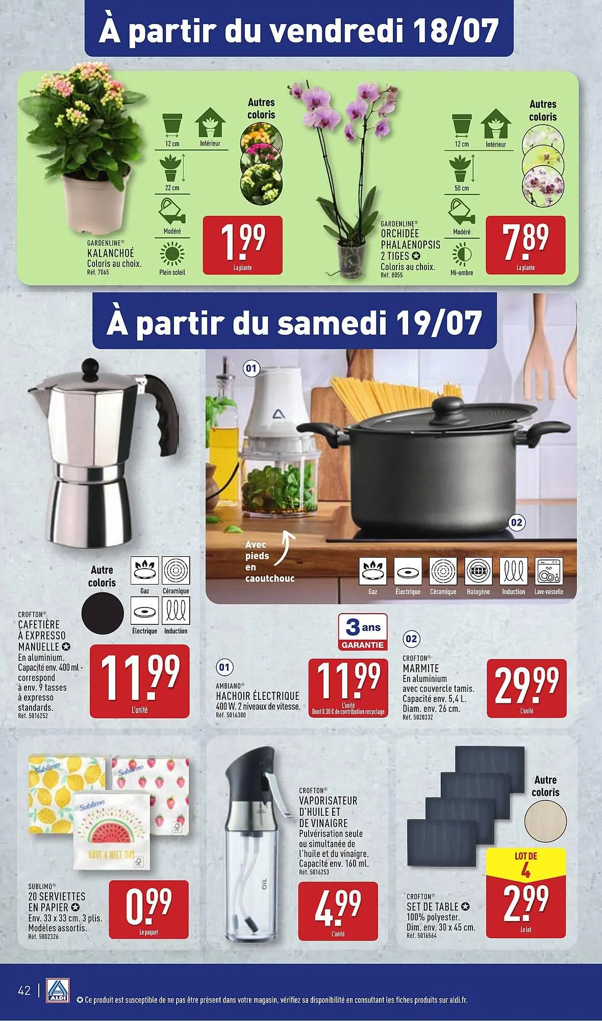 Catalogue ALDI du 16 juillet au 21 juillet 2025 - Catalogue page 43