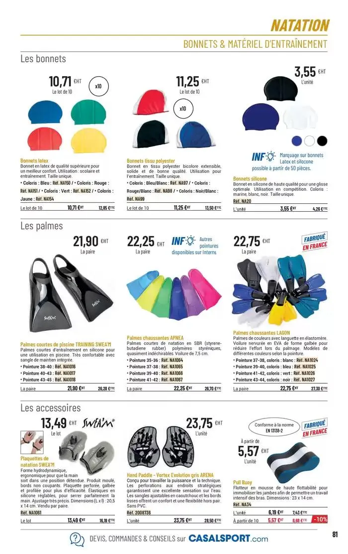 ÉQUIPEMENT SPORTIF du 6 mars au 31 décembre 2025 - Catalogue page 53