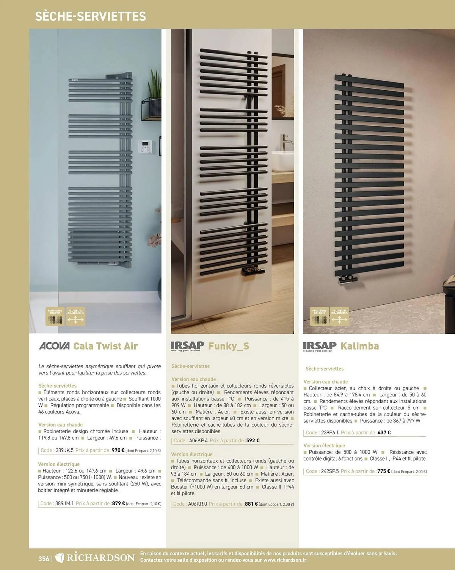 Catalogue Richardson du 11 avril au 31 décembre 2025 - Catalogue page 358