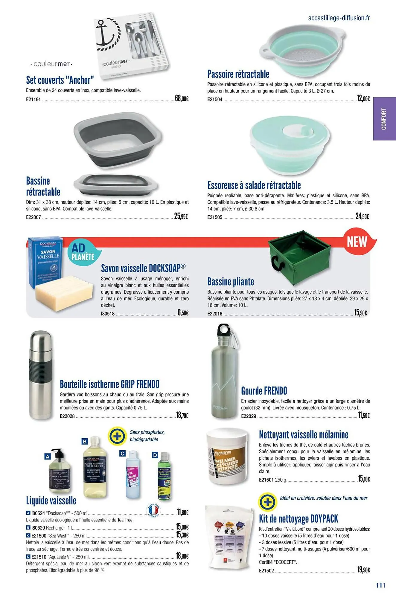 Catalogue Accastillage Diffusion du 1 mars au 31 décembre 2023 - Catalogue page 113