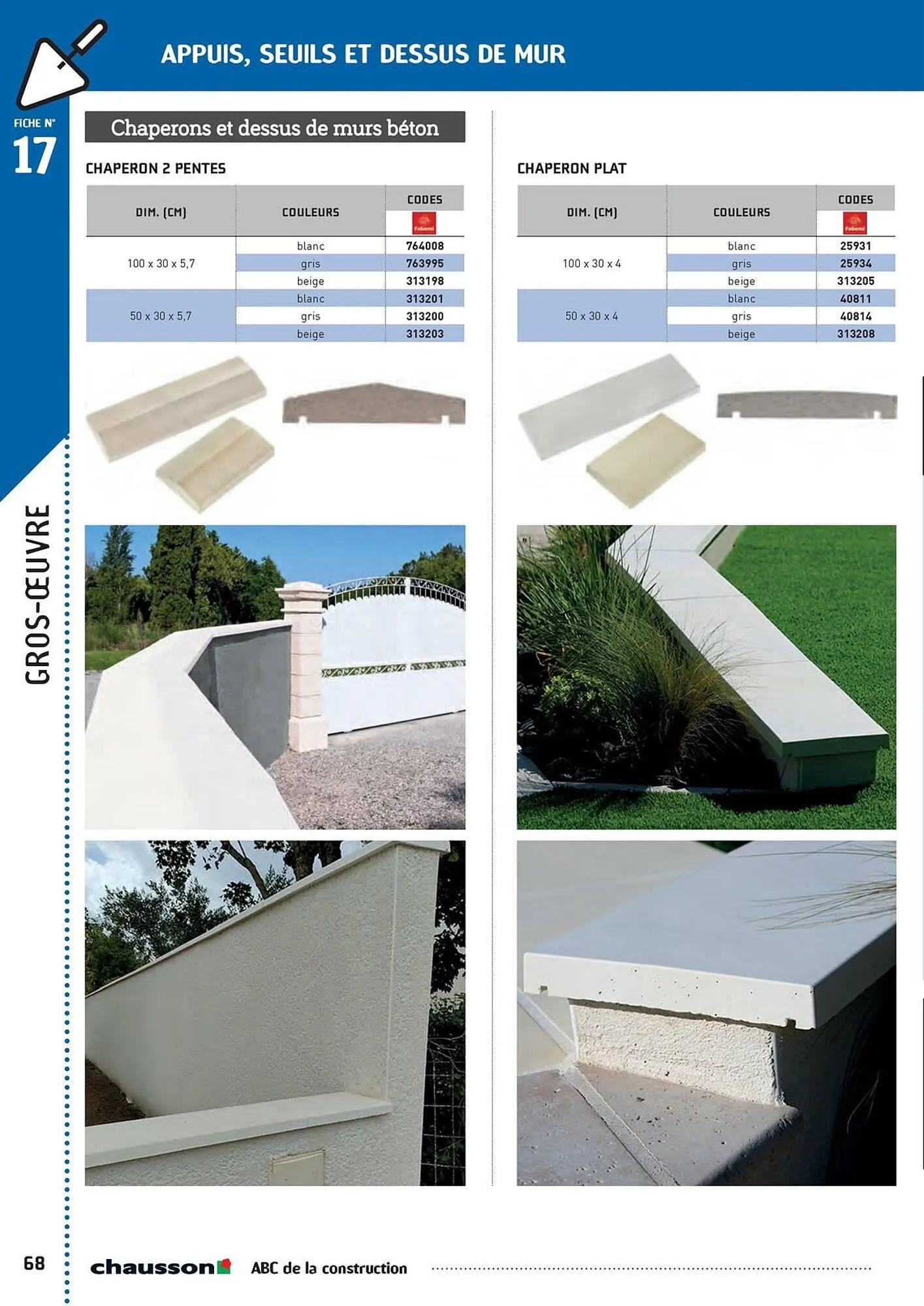 Catalogue Chausson Matériaux du 2 mai au 31 décembre 2025 - Catalogue page 70