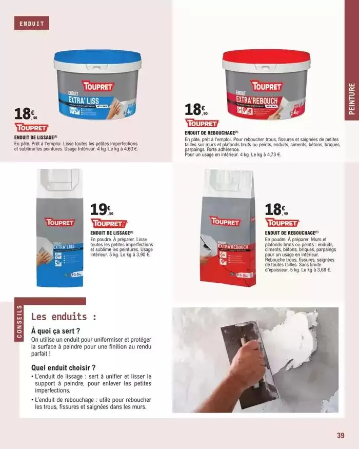 Guide Decoration Interieure du 2 mai au 31 décembre 2025 - Catalogue page 39