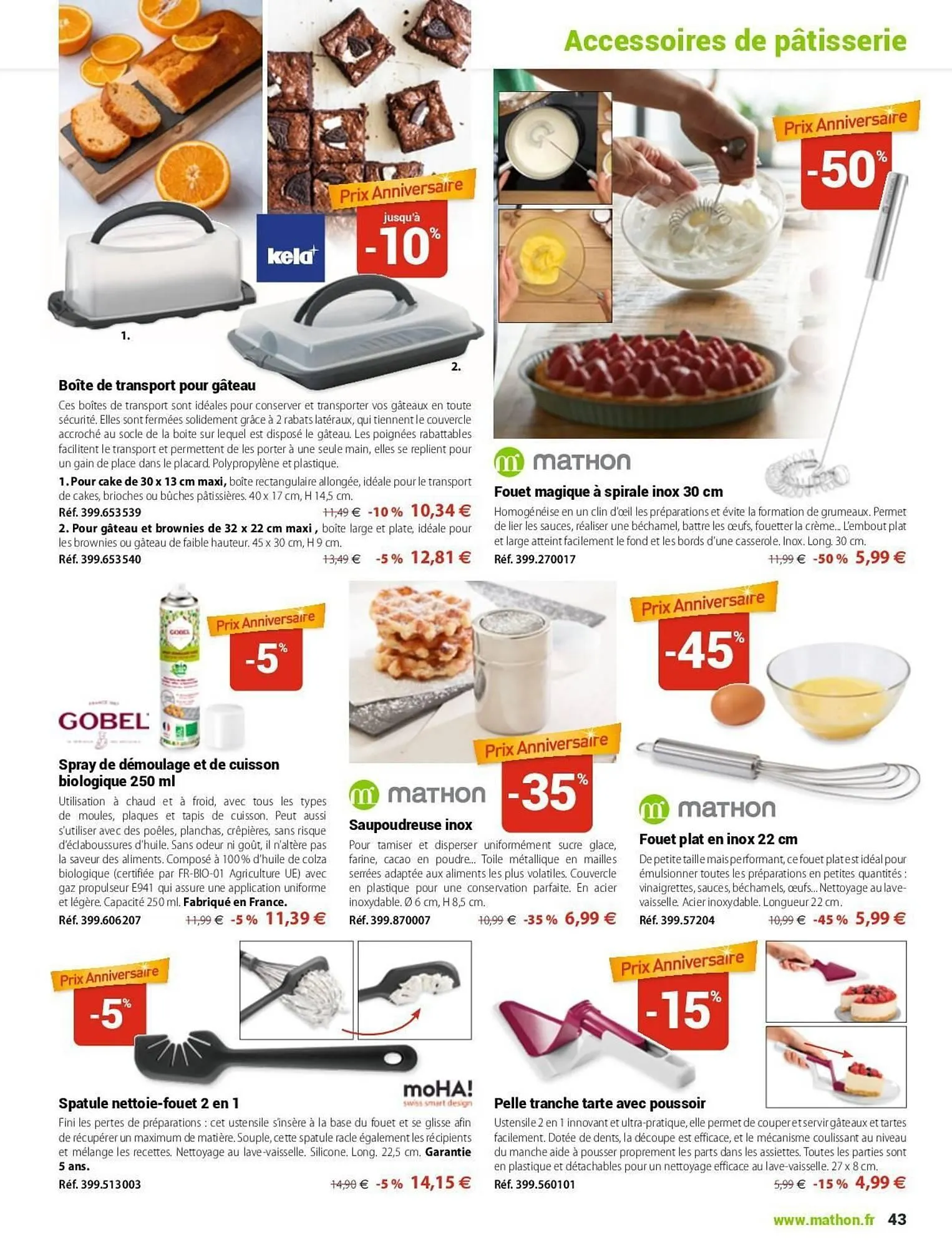 Catalogue Mathon du 12 septembre au 31 décembre 2025 - Catalogue page 43