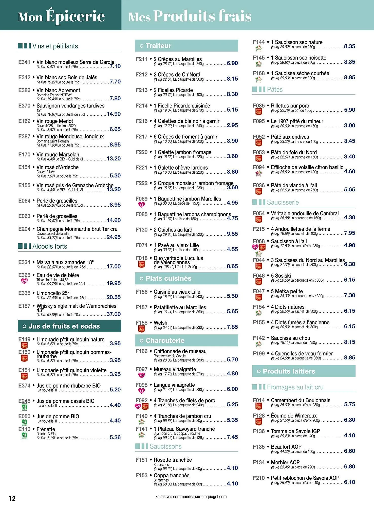 Catalogue Croque Gel du 29 mars au 5 mai 2024 - Catalogue page 12