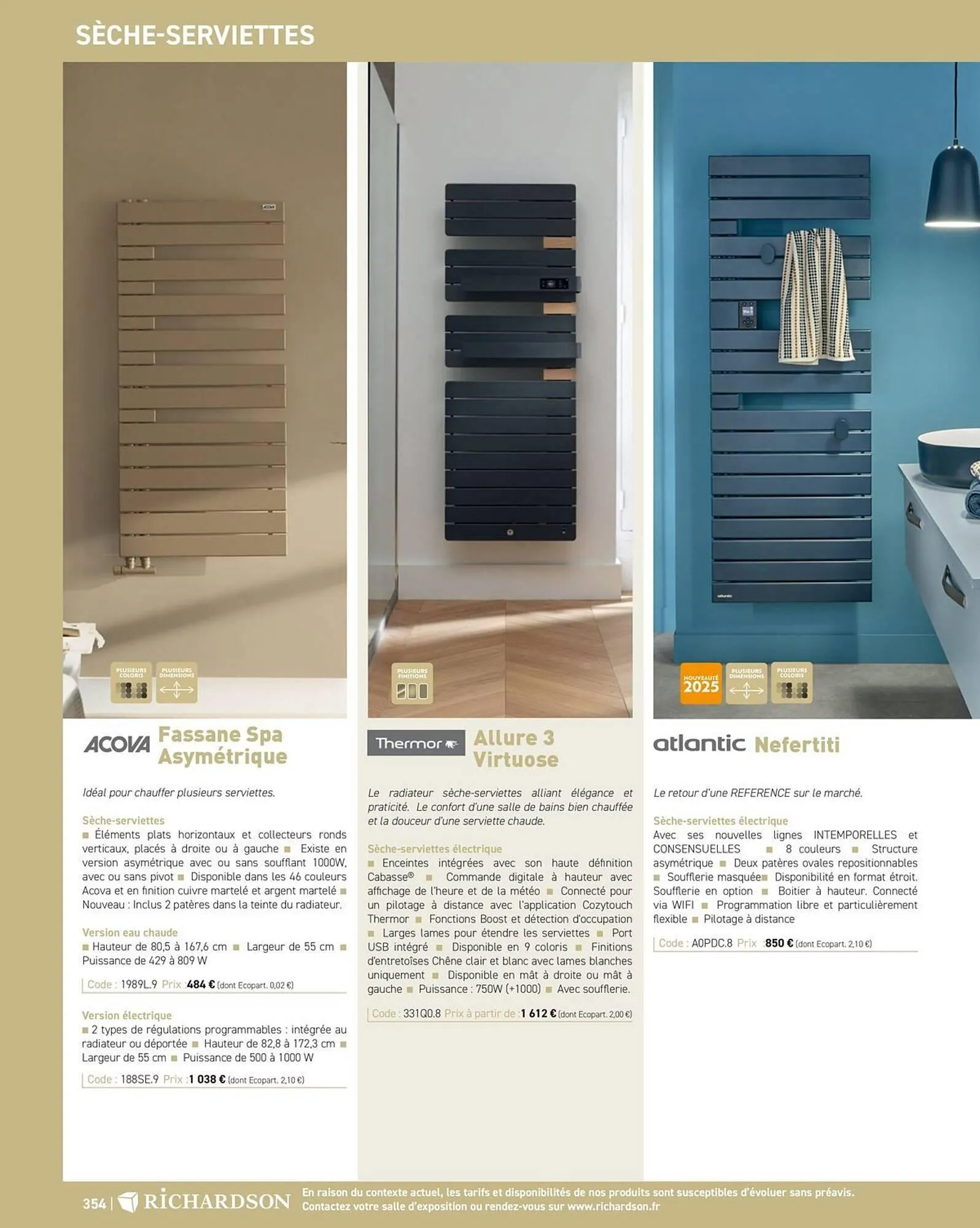 Catalogue Richardson du 11 avril au 31 décembre 2025 - Catalogue page 356