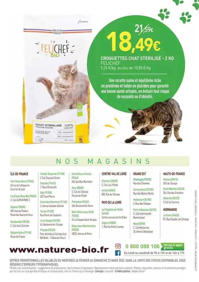 Votre fidélité récompensée sur une sélection de produits du 25 février au 23 mars 2025 - Catalogue page 20