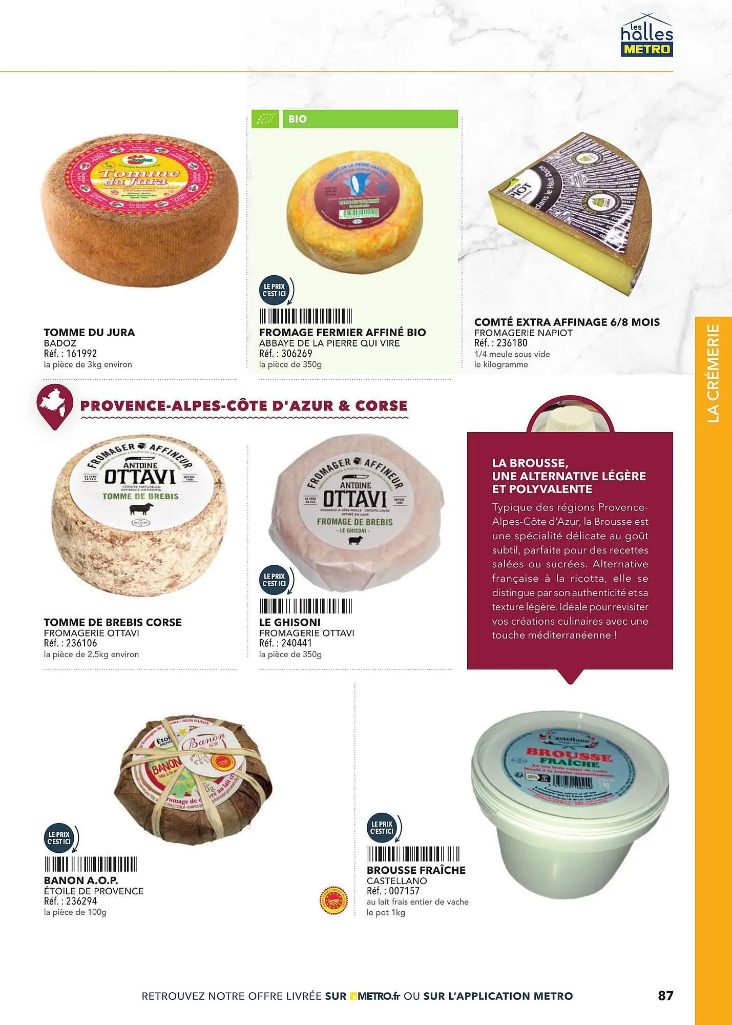 Catalogue METRO du 2 mars au 31 décembre 2025 - Catalogue page 87