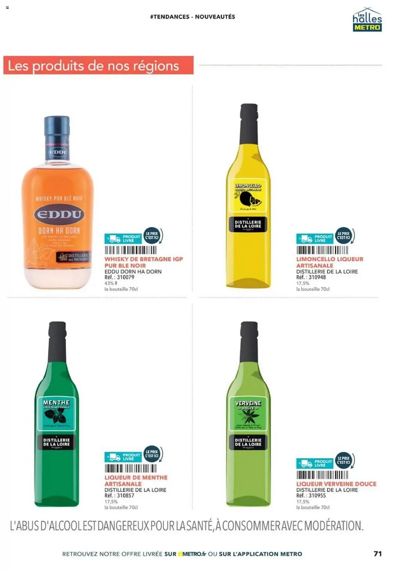 Catalogue METRO du 2 octobre au 31 décembre 2025 - Catalogue page 71