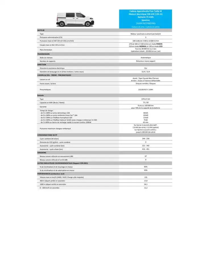 Opel Vivaro du 4 avril au 4 avril 2026 - Catalogue page 58