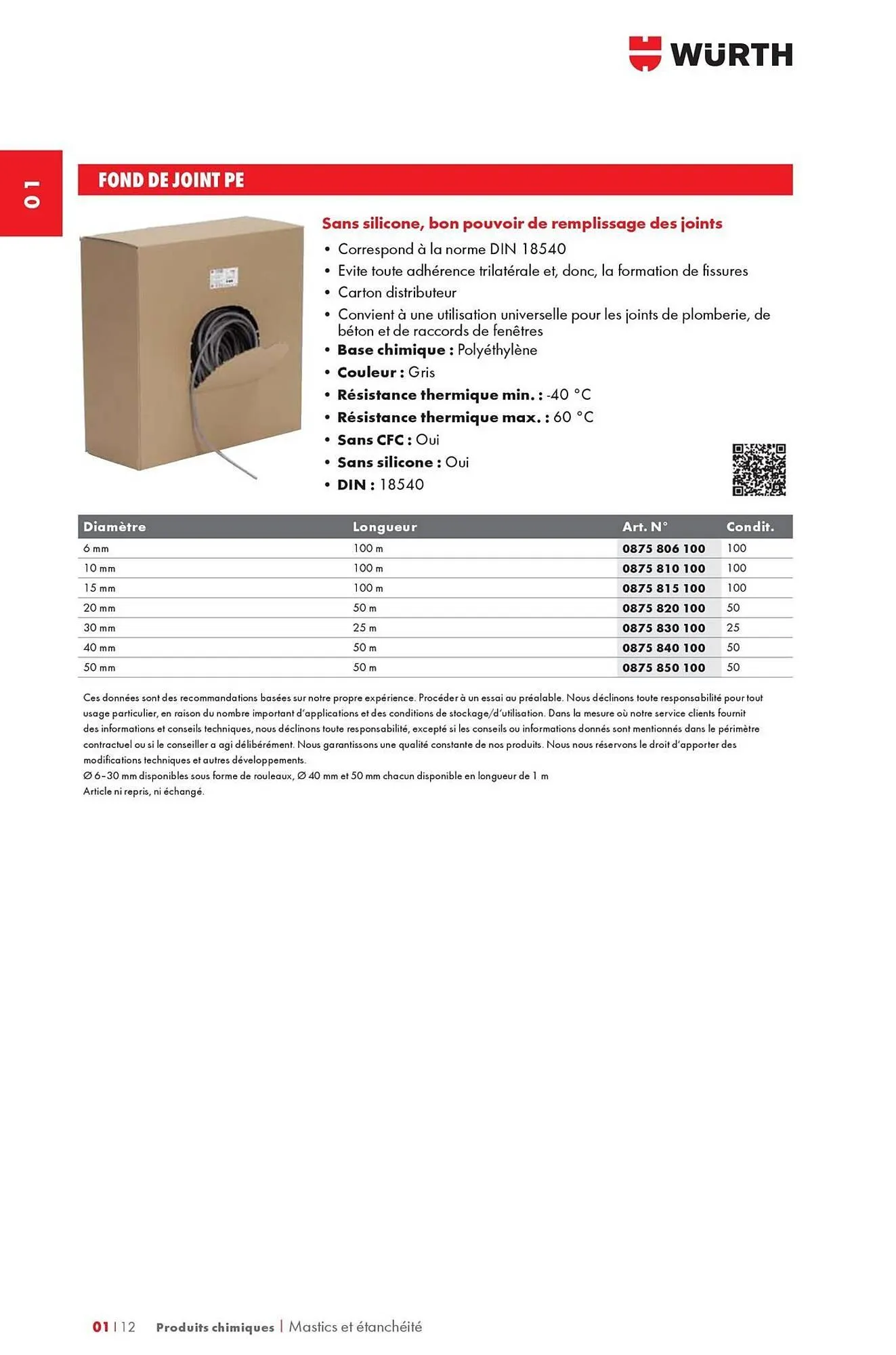 Catalogue Würth du 12 mai au 31 décembre 2025 - Catalogue page 20