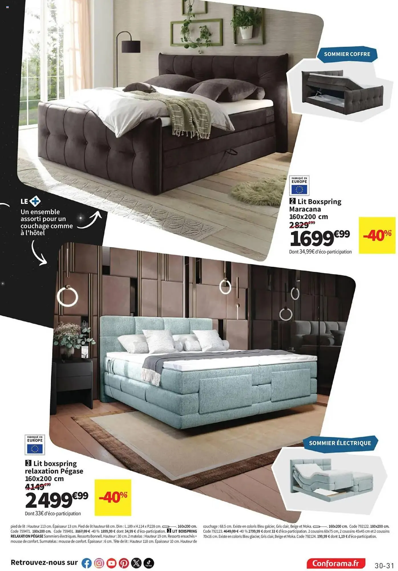 Catalogue Conforama du 10 juin au 31 décembre 2025 - Catalogue page 31