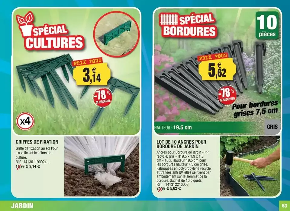 Les jours Anniversaire ! du 11 avril au 31 décembre 2025 - Catalogue page 63