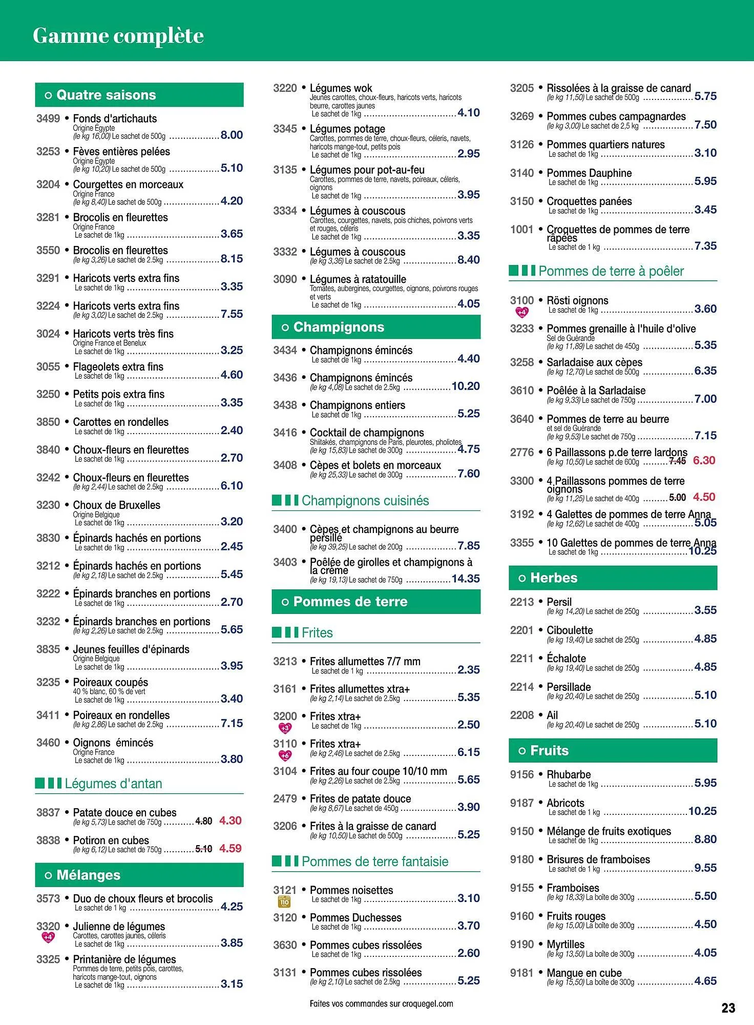 Catalogue Croque Gel du 2 février au 1 mars 2026 - Catalogue page 23