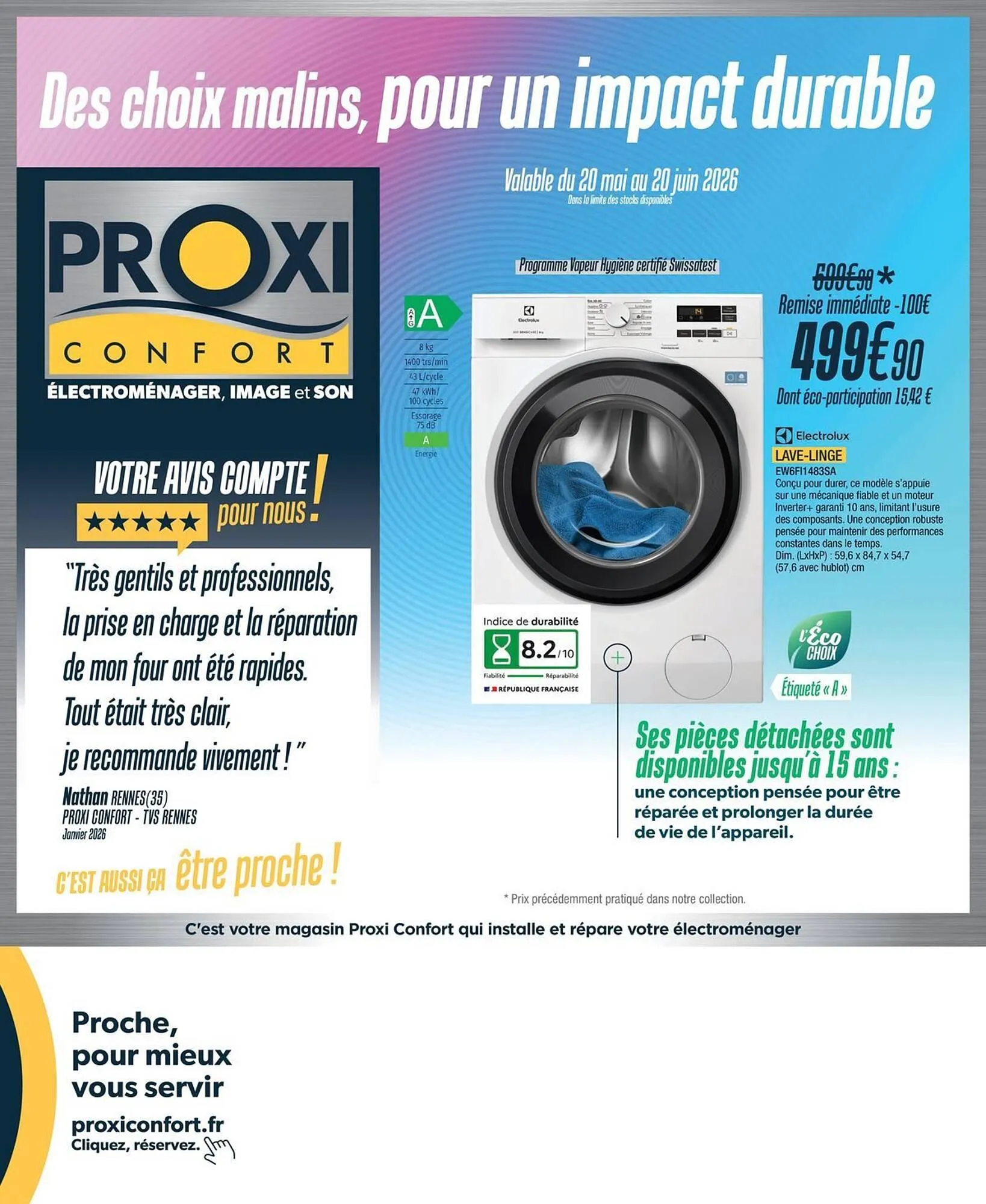 Catalogue Proxi Confort du 20 mai au 20 juin 2026 - Catalogue page 1