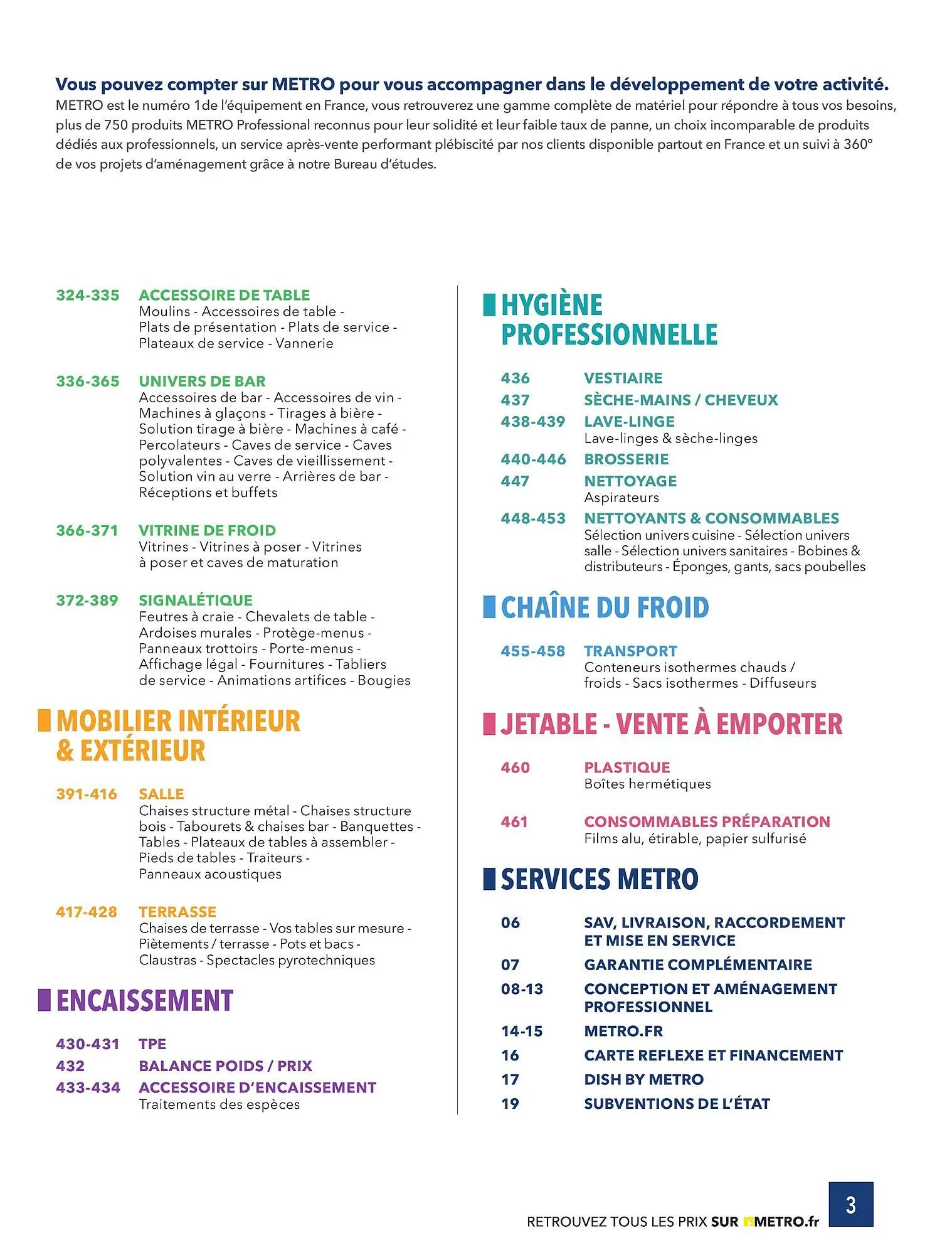 Catalogue METRO du 1 janvier au 31 décembre 2026 - Catalogue page 3