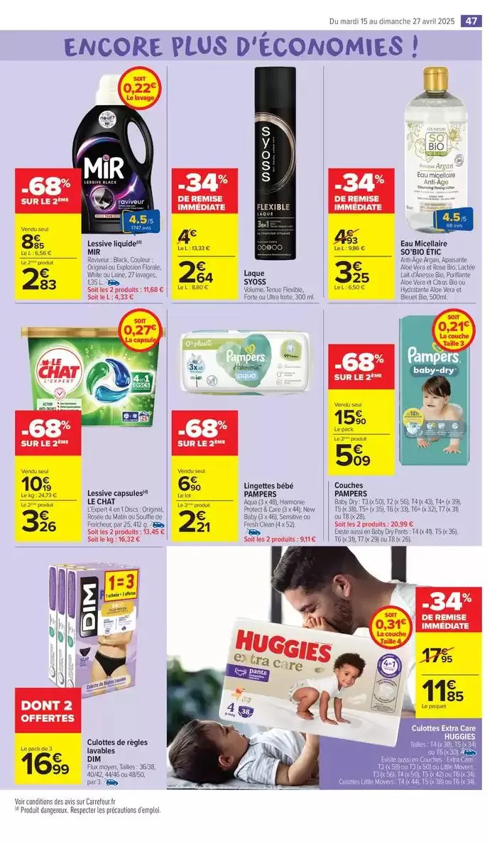 JOYEUSES PÂQUES du 15 avril au 27 avril 2025 - Catalogue page 49