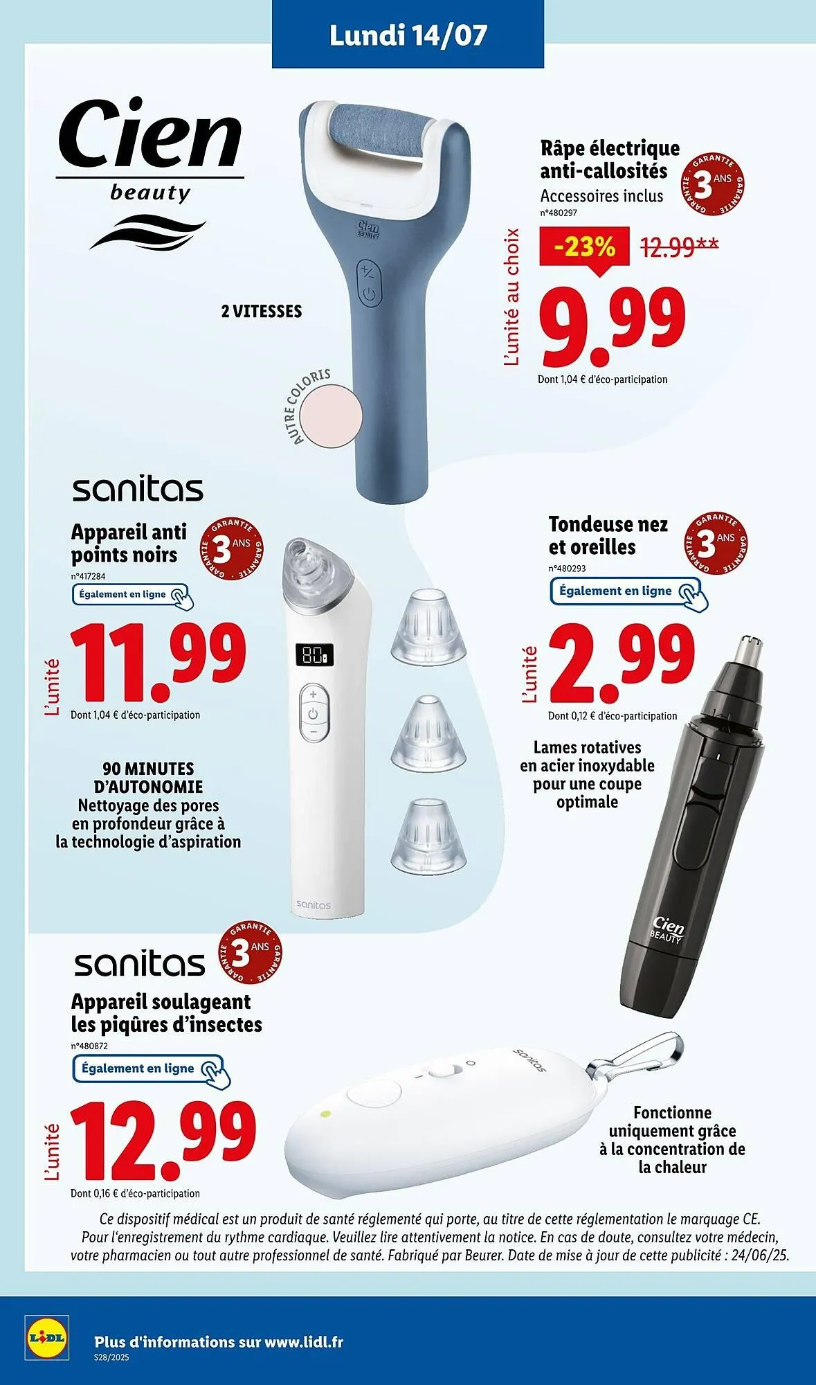 Catalogue Lidl du 10 juillet au 14 juillet 2025 - Catalogue page 26