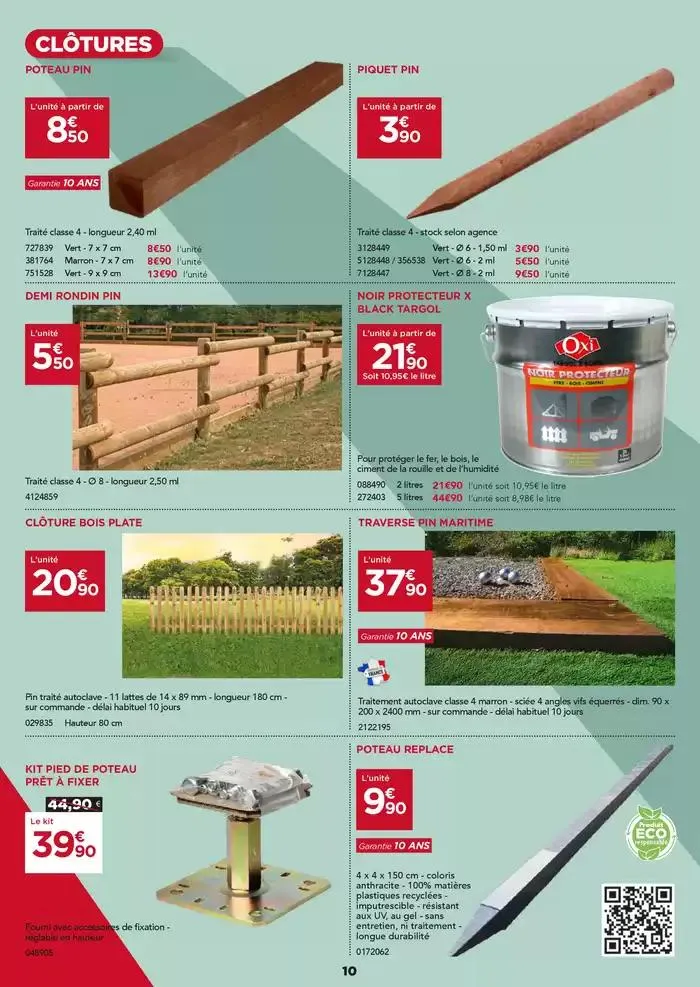 Promo  du 3 mars au 19 avril 2025 - Catalogue page 10