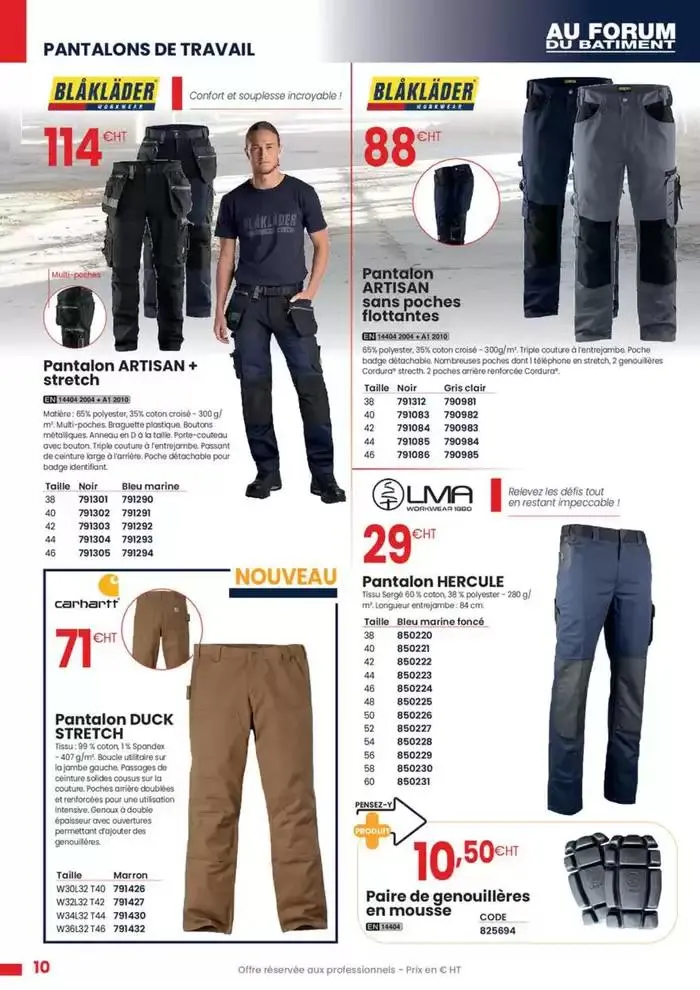 Automne - Hiver 2024 du 1 novembre au 30 mars 2025 - Catalogue page 10