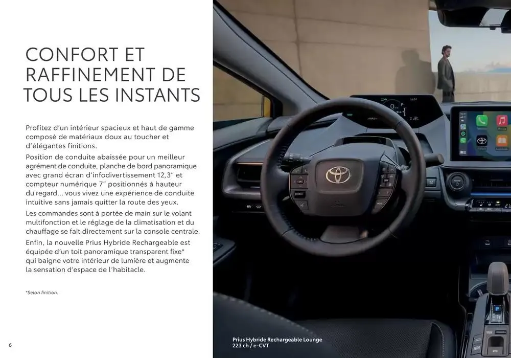 Toyota Prius Hybride Rechargeable du 17 décembre au 17 décembre 2025 - Catalogue page 6