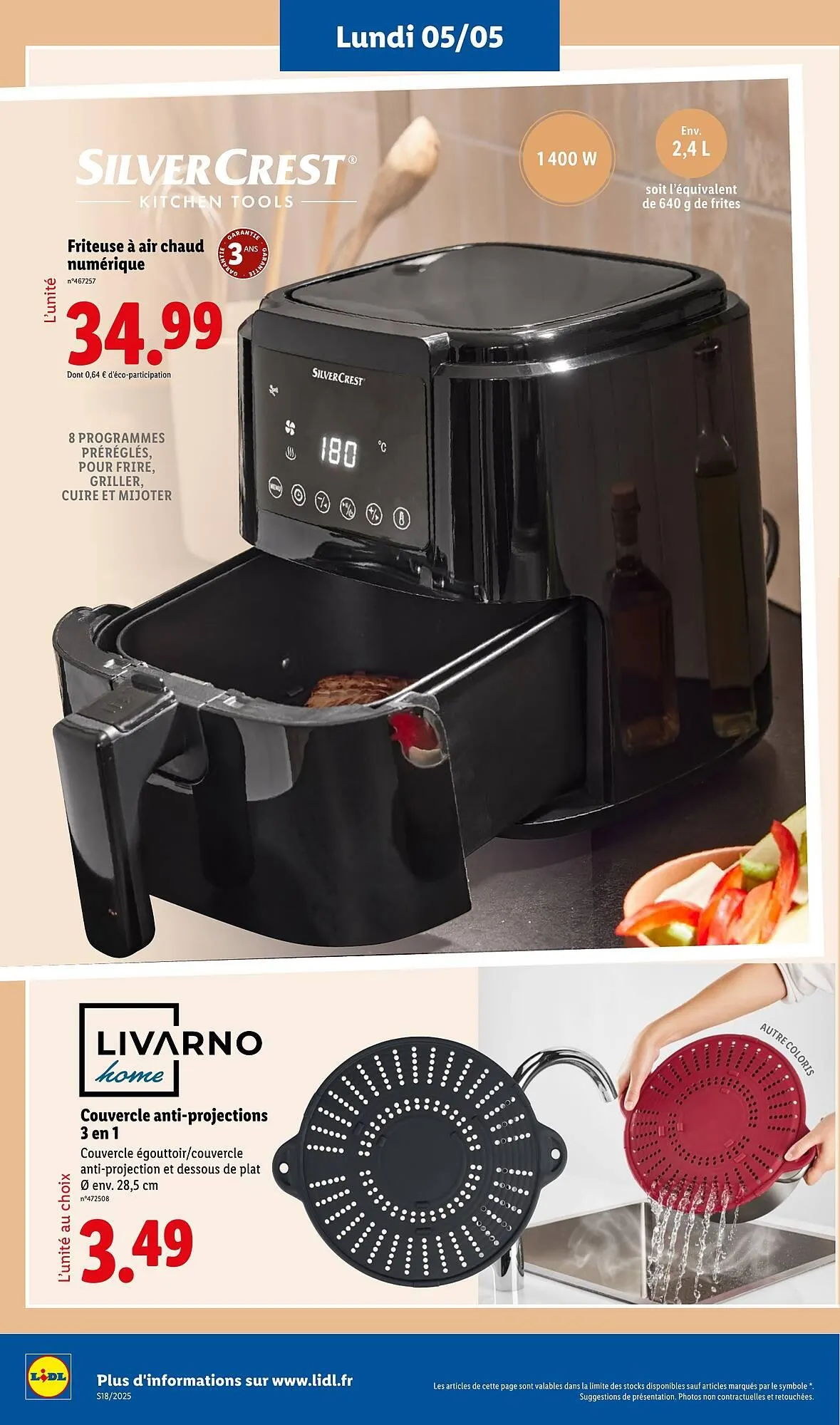 Catalogue Lidl du 30 avril au 7 mai 2025 - Catalogue page 54