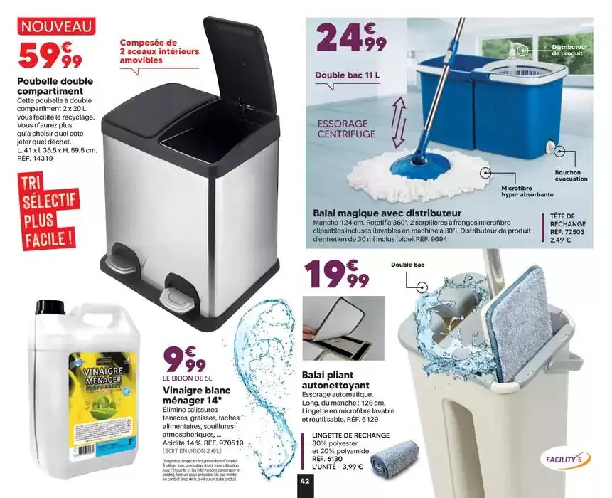 PRINTEMPS/ÉTÉ 2025 du 1 mars au 30 septembre 2025 - Catalogue page 42