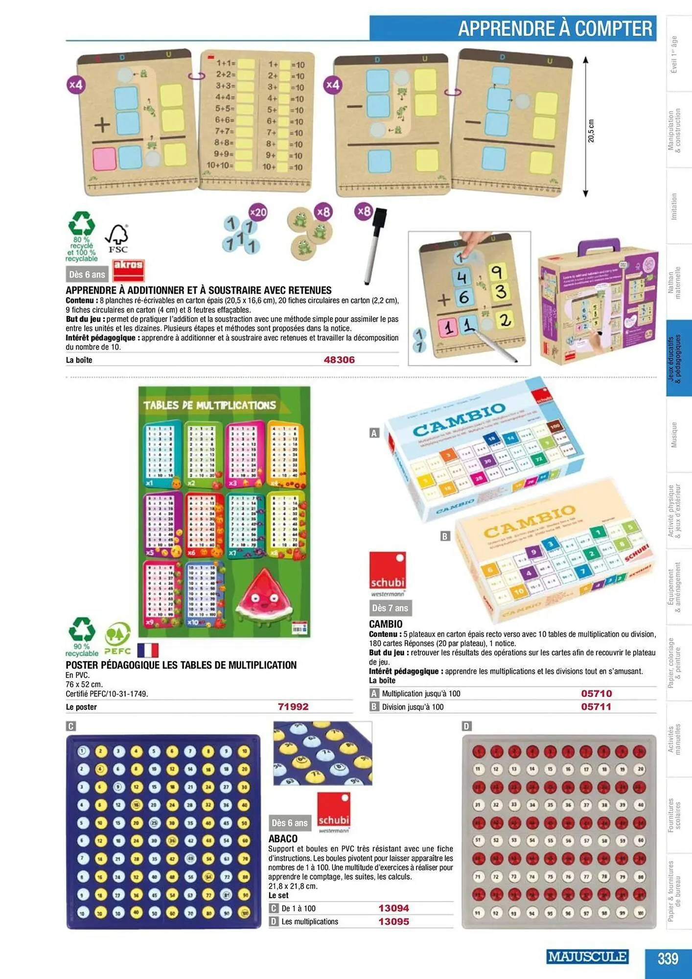 Catalogue Majuscule du 5 mars au 31 décembre 2025 - Catalogue page 363