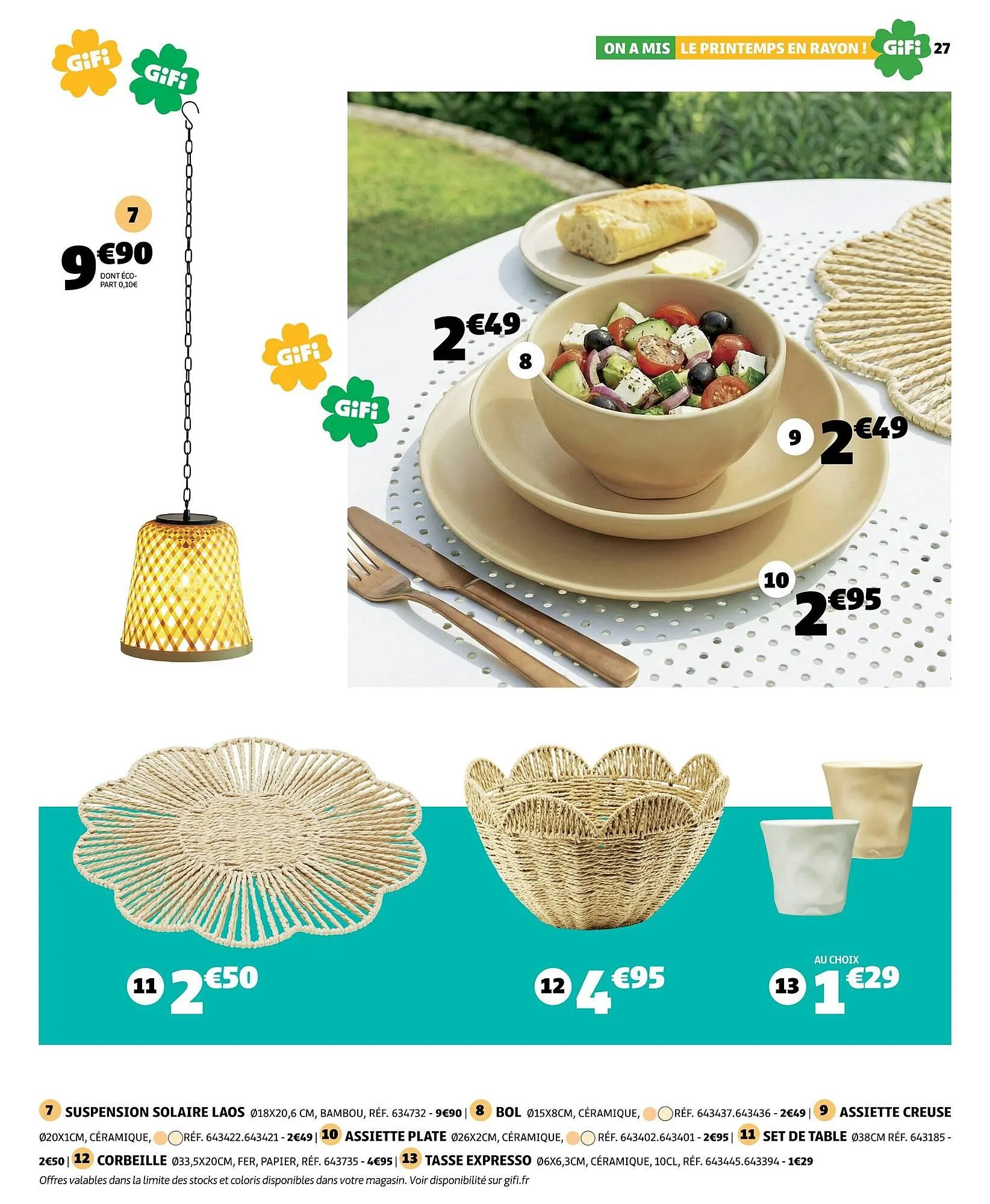 Catalogue Gifi du 10 mars au 30 mars 2026 - Catalogue page 27