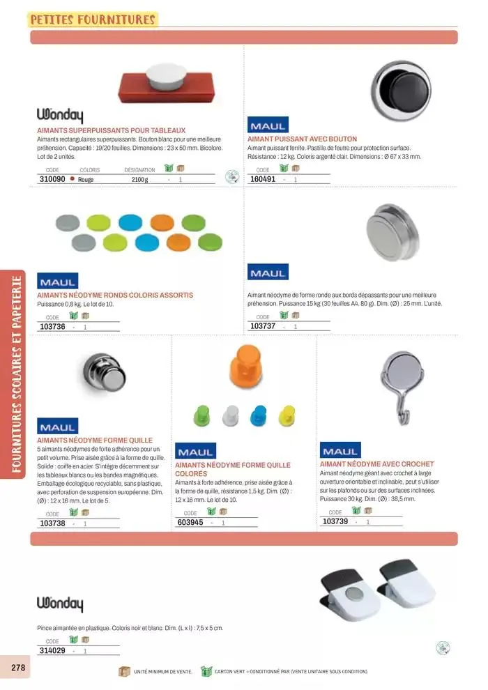 Nos Catalogues Thématiques du 1 janvier au 31 décembre 2025 - Catalogue page 280