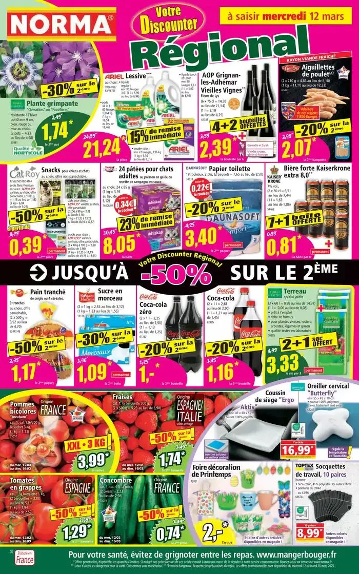 Catalogue Norma du 12 mars au 18 mars 2025 - Catalogue page 1