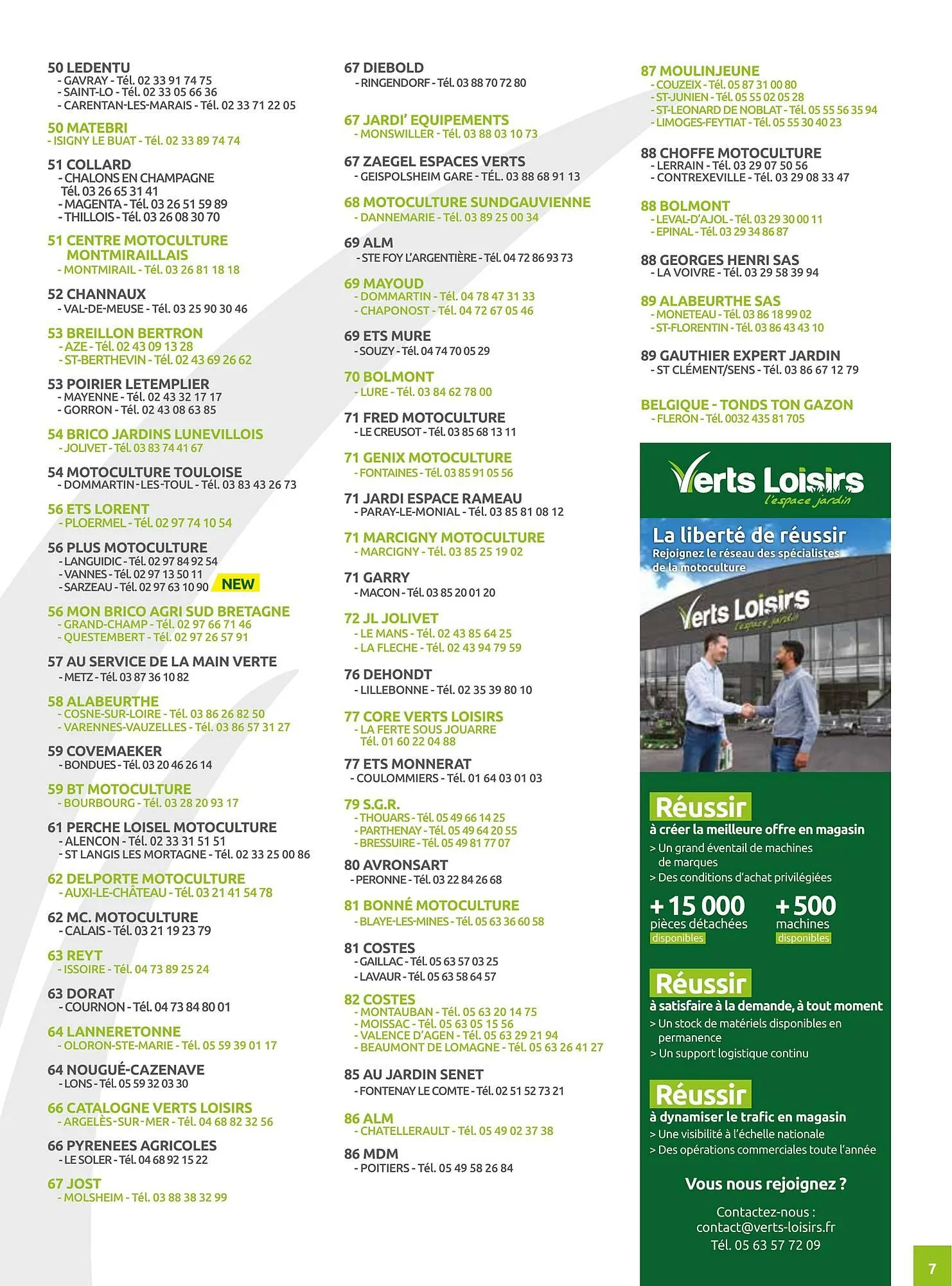 Catalogue Verts Loisirs du 18 mars au 30 mai 2026 - Catalogue page 7
