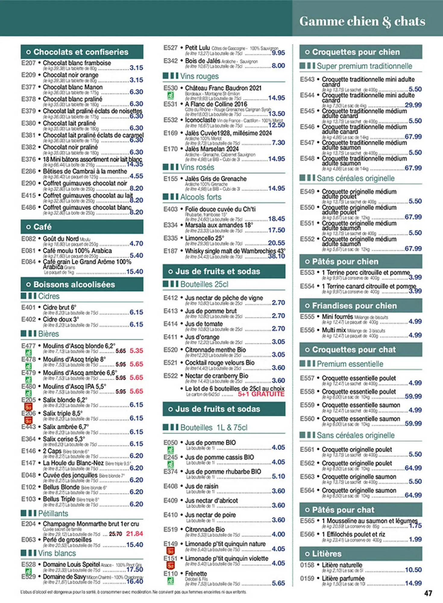 Catalogue Croque Gel du 20 octobre au 16 novembre 2025 - Catalogue page 47