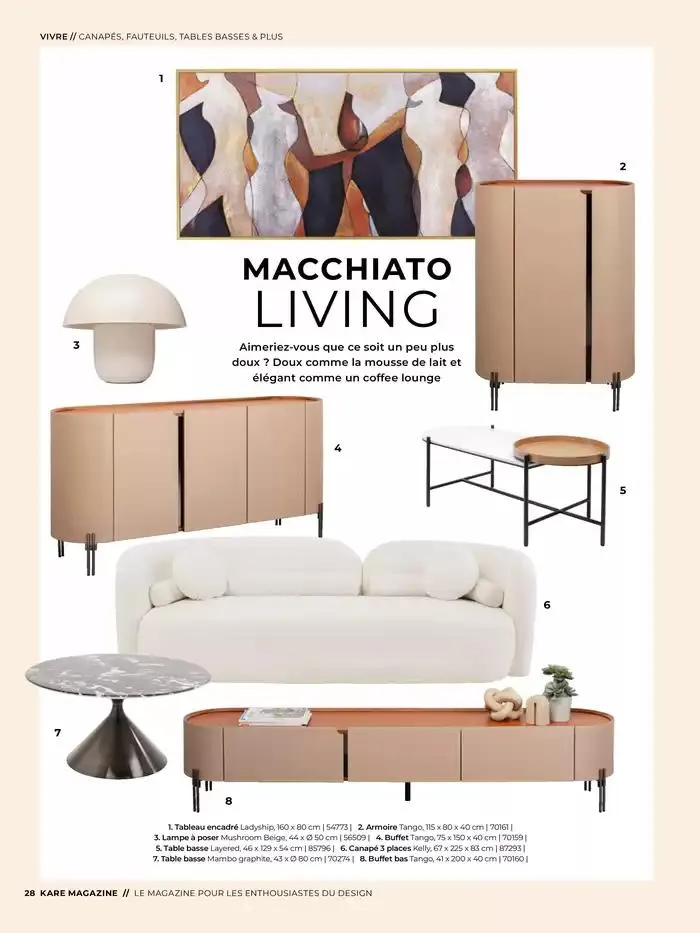 LE MAGAZINE POUR LES ENTHOUSIASTES DU DESIGN du 6 février au 31 décembre 2025 - Catalogue page 28